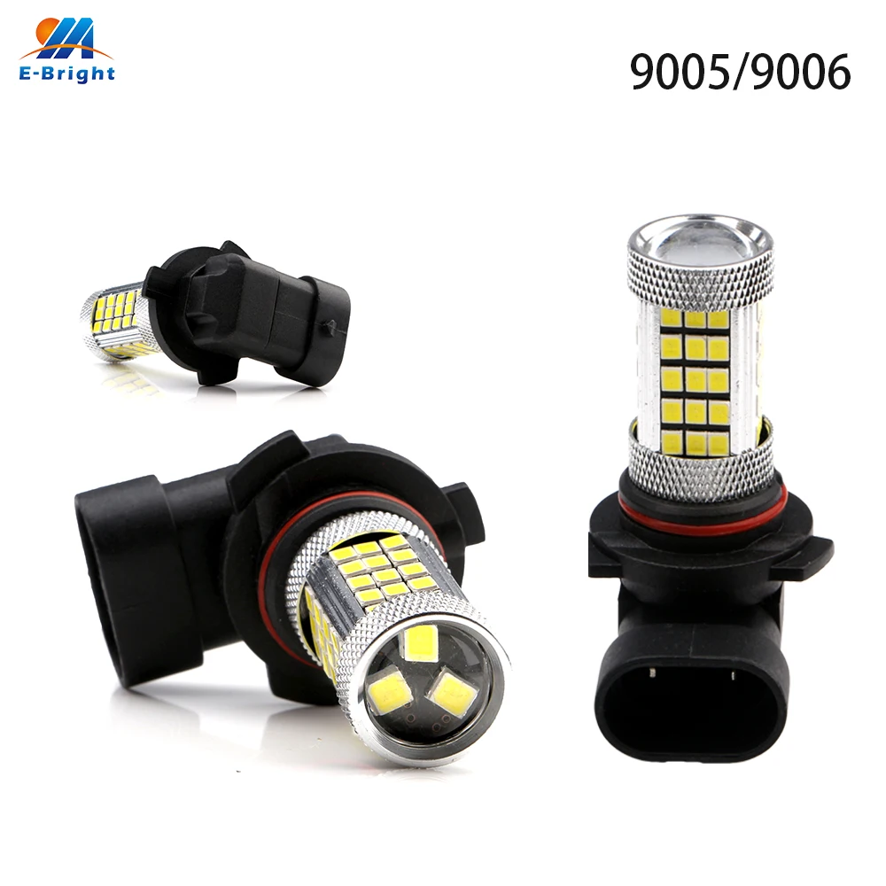 2 шт. светодиодные лампы H11 H4 H7 1200LM 2835 63 SMD led 9005 9006 P13W автомобильный головной