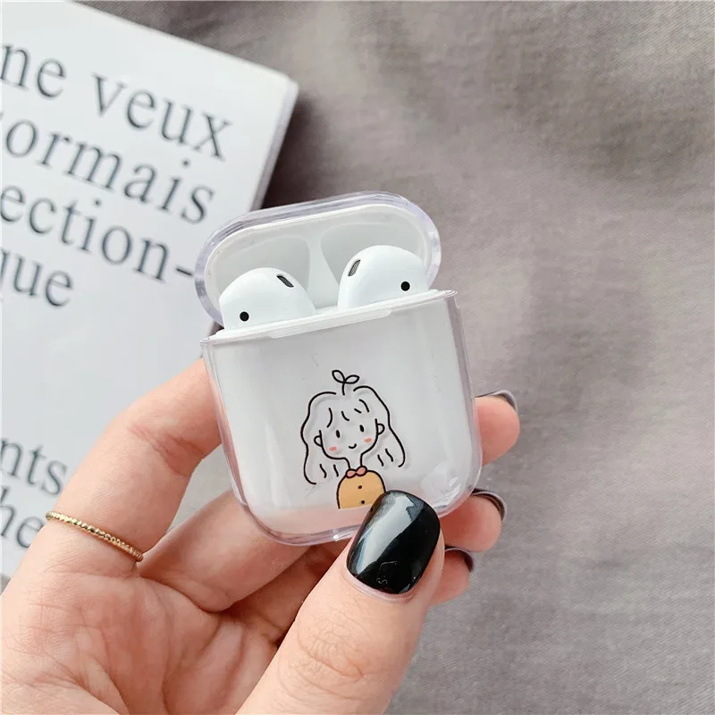 Милый чехол для Apple AirPods, чехол, Мультяшные Bluetooth наушники, защитный жесткий чехол для Airpods Pro, чехол, коробка для Air pods 2/1/3