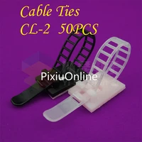 50pcslot yt448x cl 3 stick type fixed seat wiring block wire and cable tie the fixed seat free shipping france