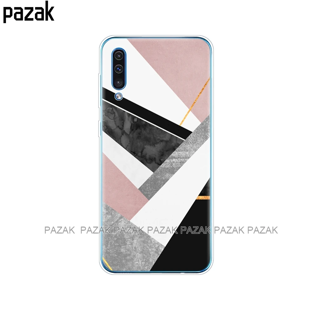 61536 Чехол для Samsung Galaxy A50, силиконовый прозрачный чехол на заднюю панель телефона для Samsung A50 A505 A505F, SM-A505F, мягкий чехол 6,4, чехол, бампер - Цвет: 61536