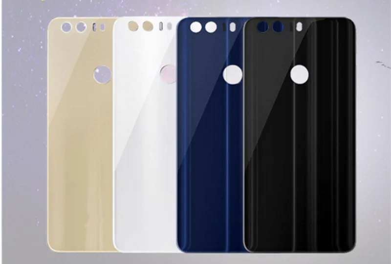 Стеклянная задняя крышка батарейного отсека для Huawei Honor 8 корпуса Honor8 детали