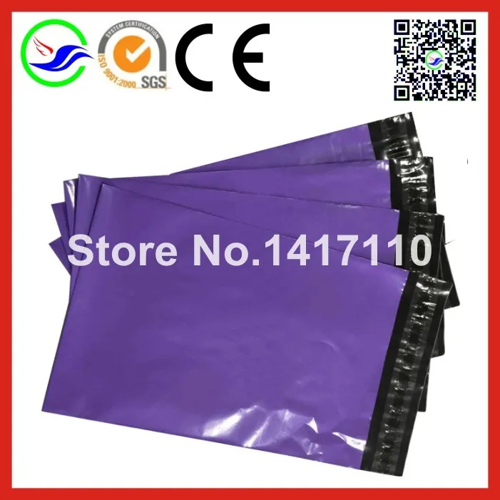 600 pcs 9&quot*12&quot wholesale Purple high quality mailing bags poly envelope express bag 23x35cm mailer | Компьютеры и офис