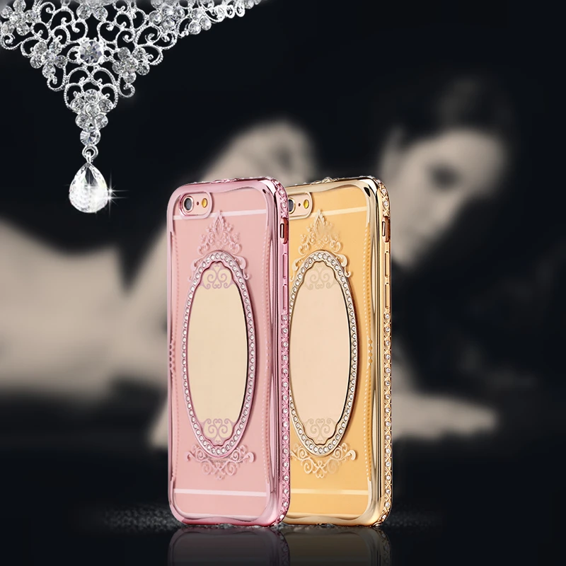 Роскошные моды мечта кристалл алмаза крышка мобильного телефона case для iphone 5g 6g 7g 5