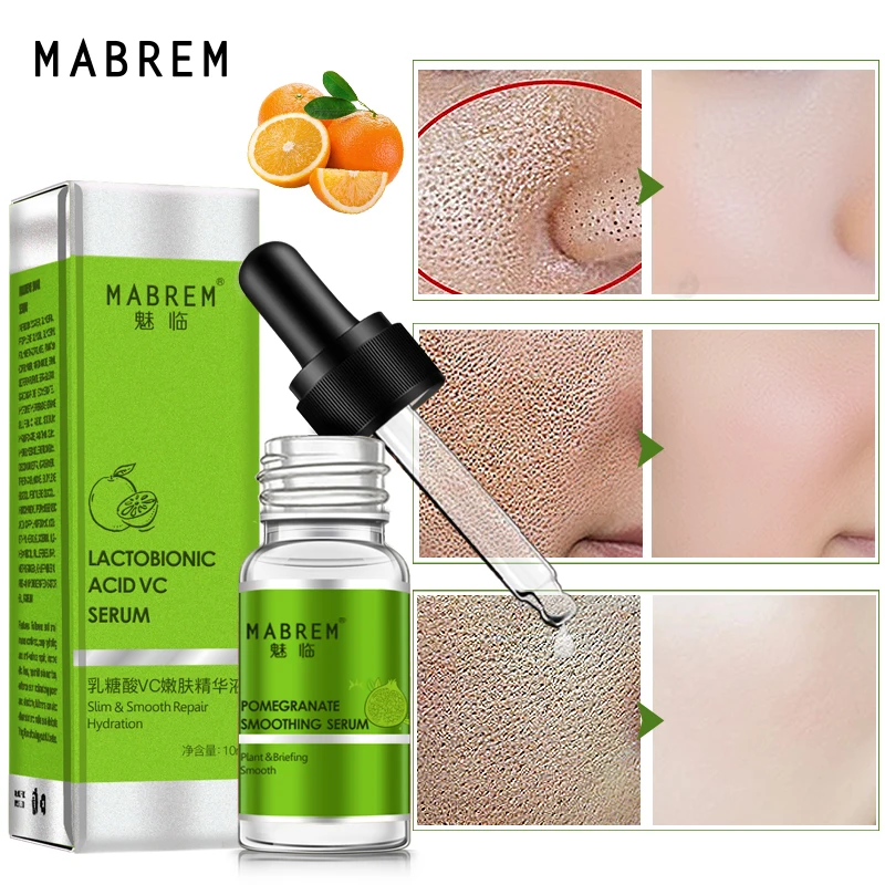 MABREM лактобионовая кислота VC Tender serum эффективно удаляет кератин и угри Repair serum Face Ance Маска для уменьшения пор уход