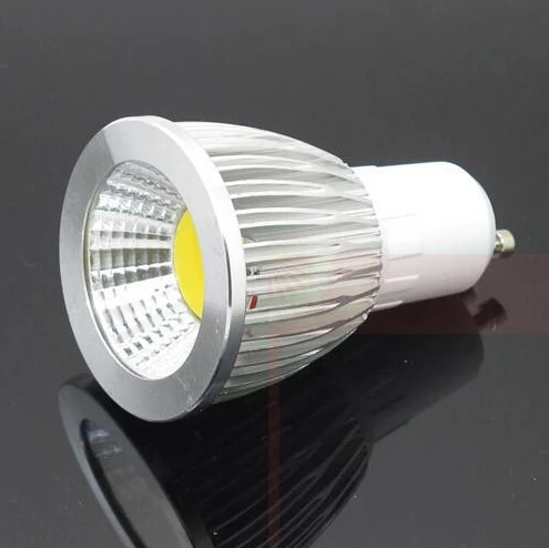 1 шт. затемнения 7 Вт прожектор led COB LED E27 E14 GU10 лампочки 180 градусов Угол