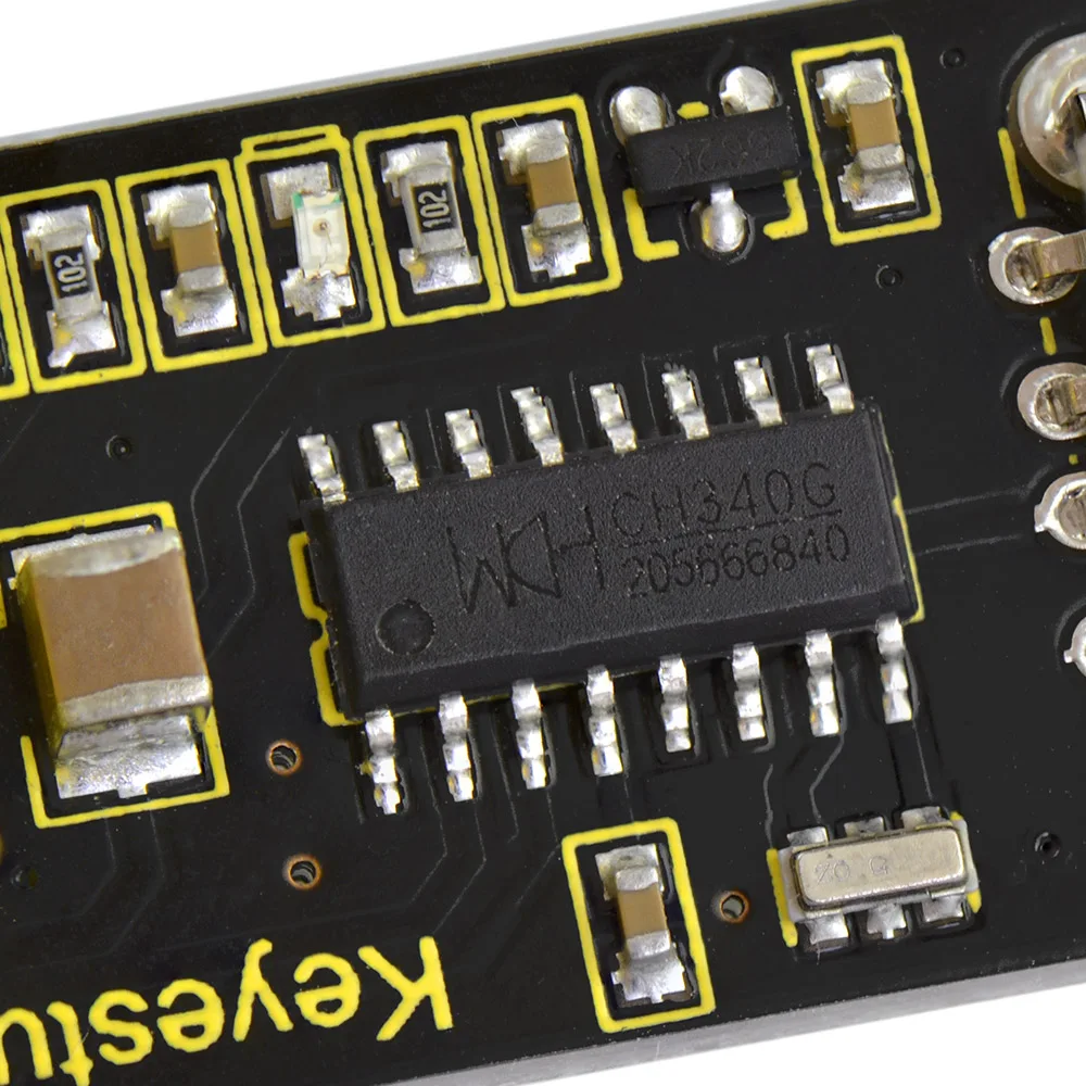 Модуль программатора KEYESTUDIO USB ESP 01S ESP8266 Серийный порт экран адаптер для