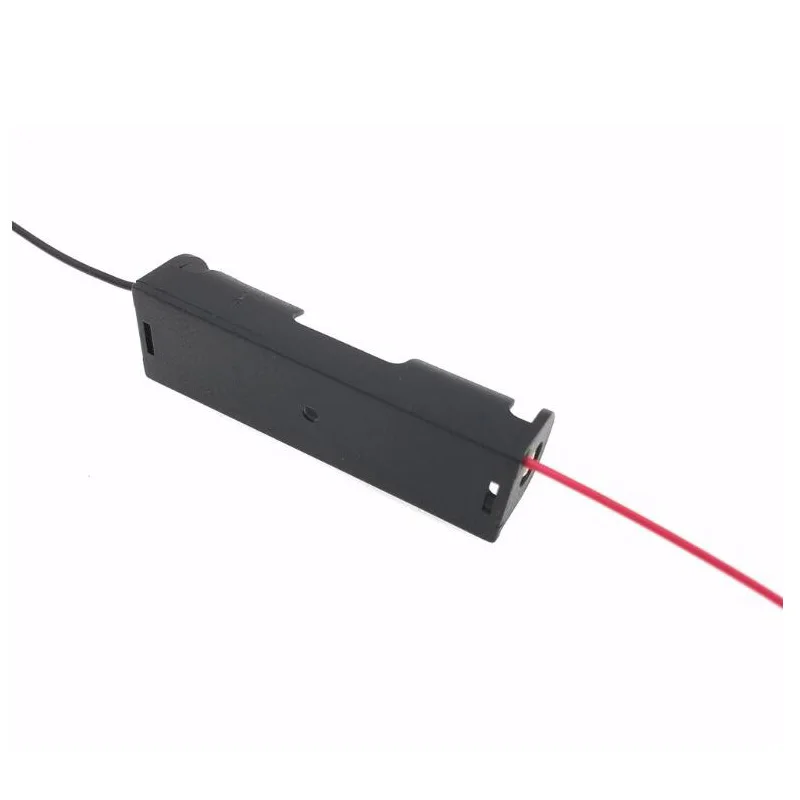 1 шт./лот одиночный держатель батарейки AA 1X1 5 в коробка для хранения батарей с