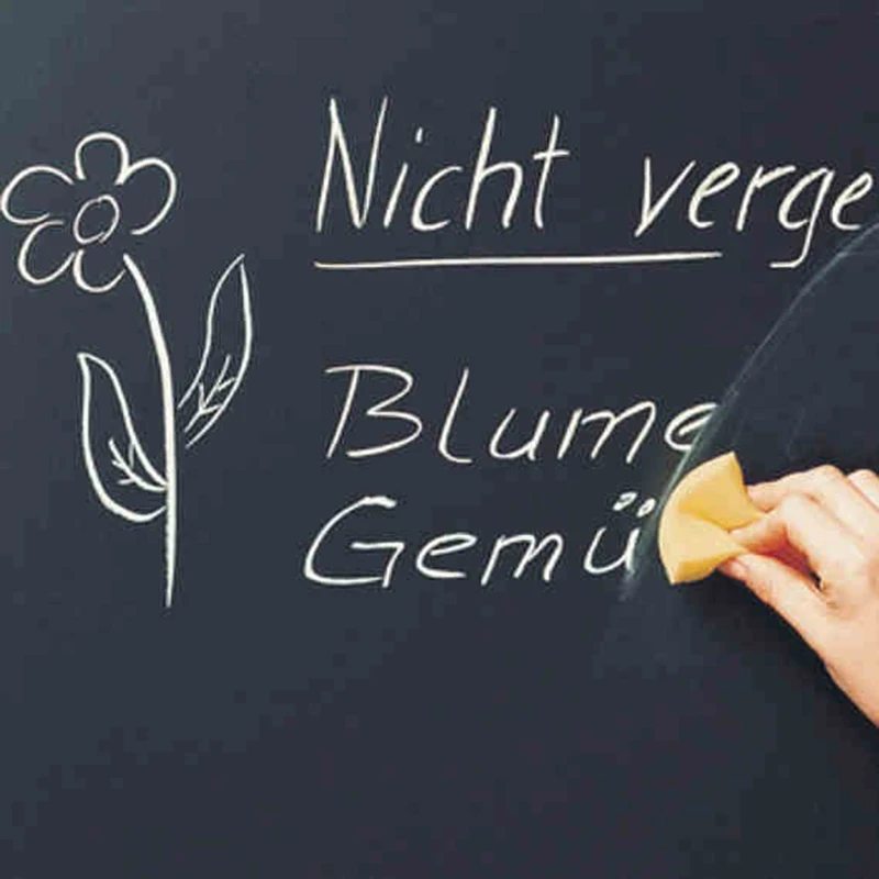 

45x200cm Chalkboard Blackboard Stickers Removable Vinyl Draw Erasable Blackboard Learning Multifunction Office