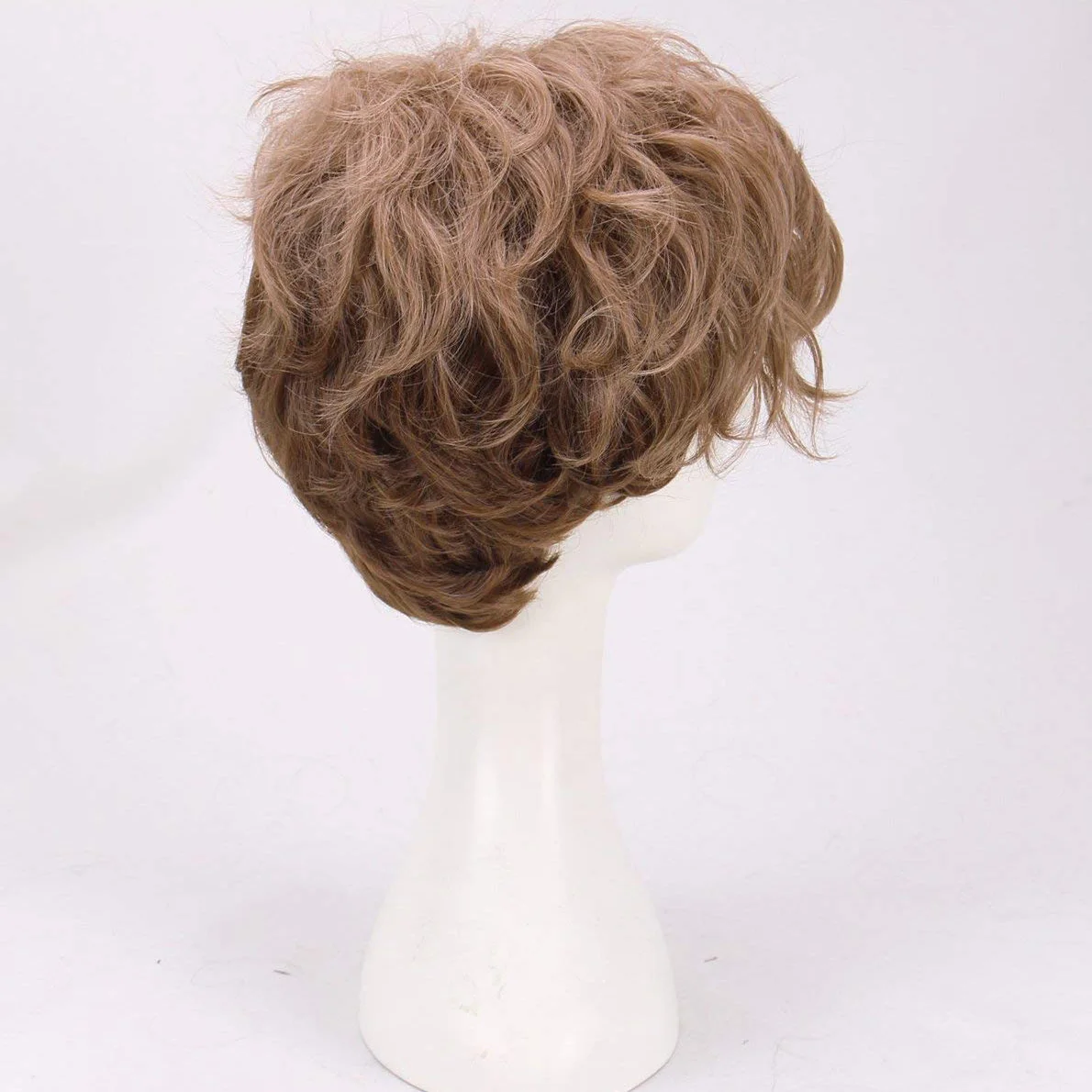 Fantastic Beasts and Where to Find Them Costume Newt Scamander Cosplay Brown Curly Wig Eddie Redmayne Short Hair Halloween | Тематическая