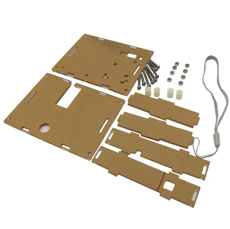 only Case ЖК-мультиметр LCR-T4 ESR mega328 M328 Транзистор тестер MOS/PNP/NPN L/C/R для DIY Электронный комплект с акриловым чехол - Цвет: only Case
