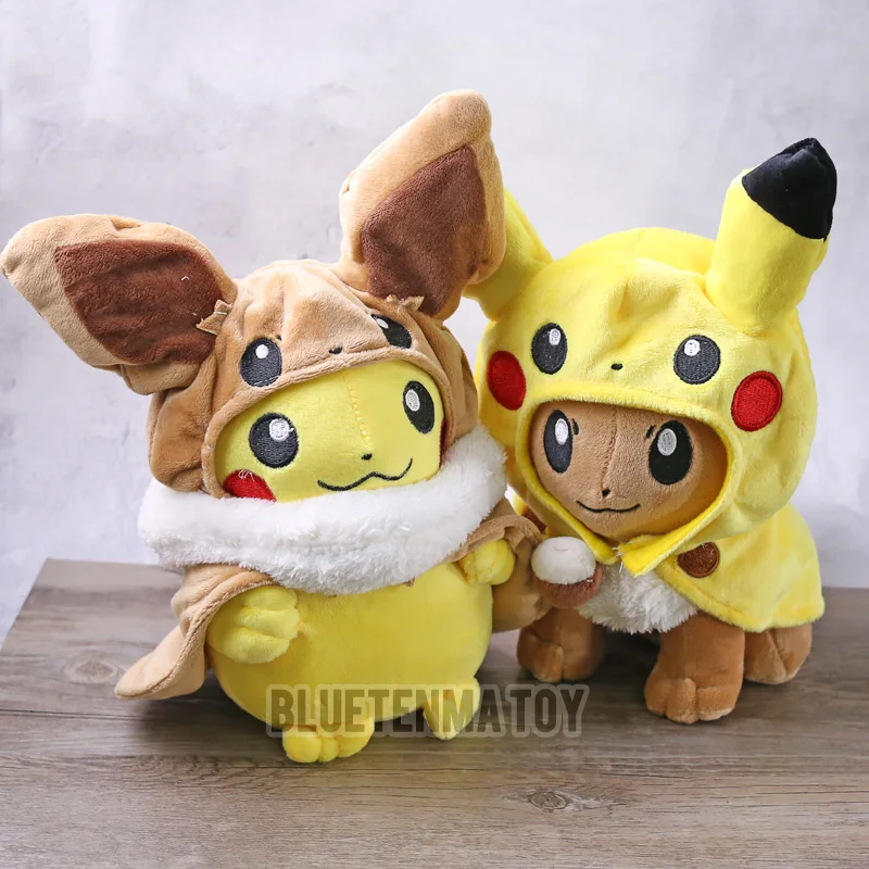 Животные Косплей Eevee плюшевые мягкие куклы Eevee Cos игрушка детский подарок