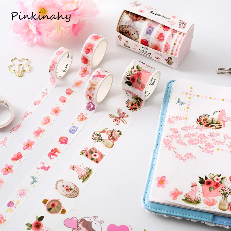 Sakura Girl планеты звездное небо Позолоченные пули журнал васи лента клейкая DIY