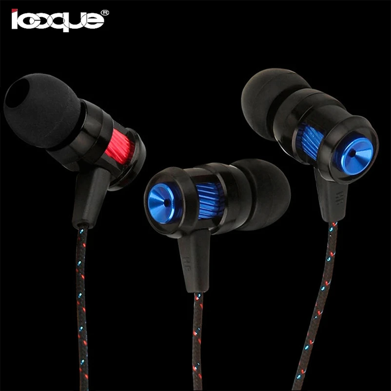 Стерео наушники в ухо проводные телефоны бас Музыка гарнитура 3 5 мм с микрофоном