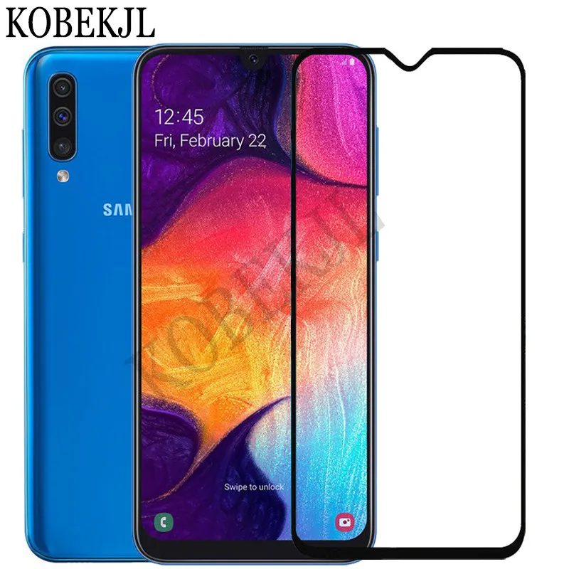 Защитное стекло закаленное для Samsung Galaxy A10 A30 A50 A 10 30 50 A105F A305F A505F|Защитные стёкла и