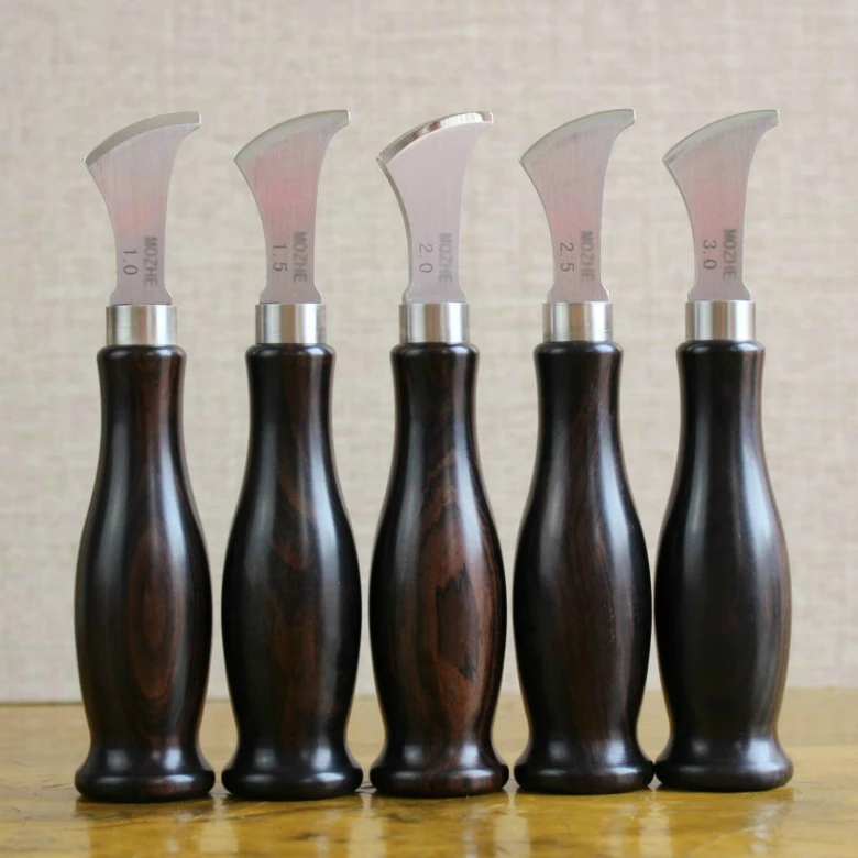 Кожаные Утюги с мелким прорезем для холодного/горячего прессования