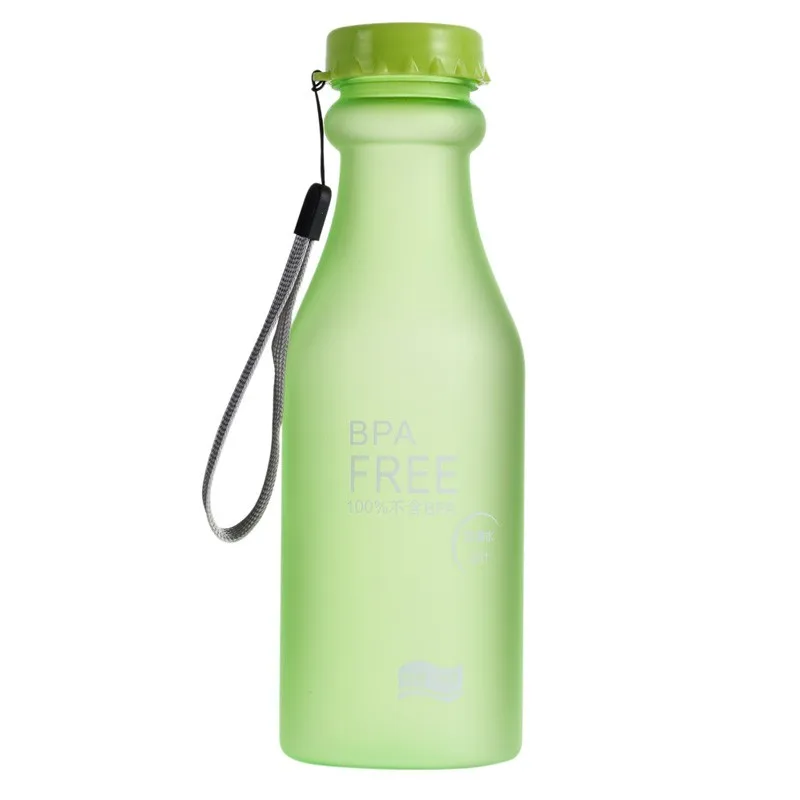 ANGRLY Portable 550ml Plastic Sports Water Bottle Leak-proof Bike/Outdoor/Climbing/Camp High Quality Kettle bottle | Дом и сад
