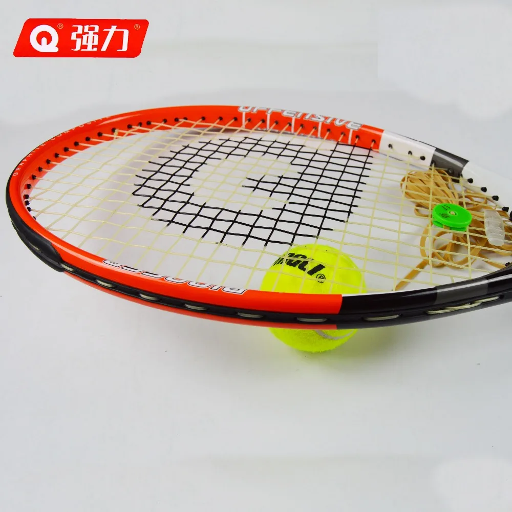 Authentic Qiangli 629B tennis tenis masculino Carbon aluminum integrally Suite racket raquetas de raquete | Спорт и развлечения