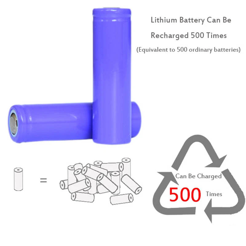 10 шт./лот 14500 3 2 В Lifepo4 аккумуляторные литий-железо-фосфатные батареи 400 мАч для
