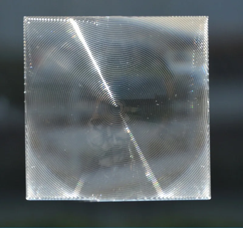 Акриловые квадратные линзы Френеля 100 мм * фокусное расстояние 50 | Инструменты