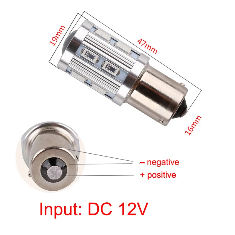 1156 BAU15S PY21W BA15S P21W 5630 Светодиодный 12 SMD авто BAW15S PR21W BAY15S белого, красного, желтого и 7506 автомобиля 12V тормоза поворота задние фонари лампы
