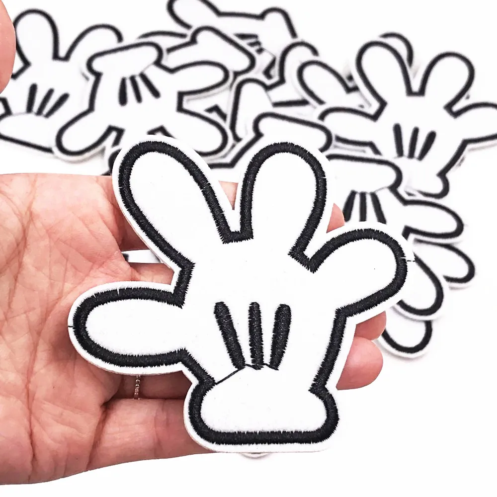 Новинка 10 шт. ручная вышивка аппликация нашивка для одежды наклейки аксессуары