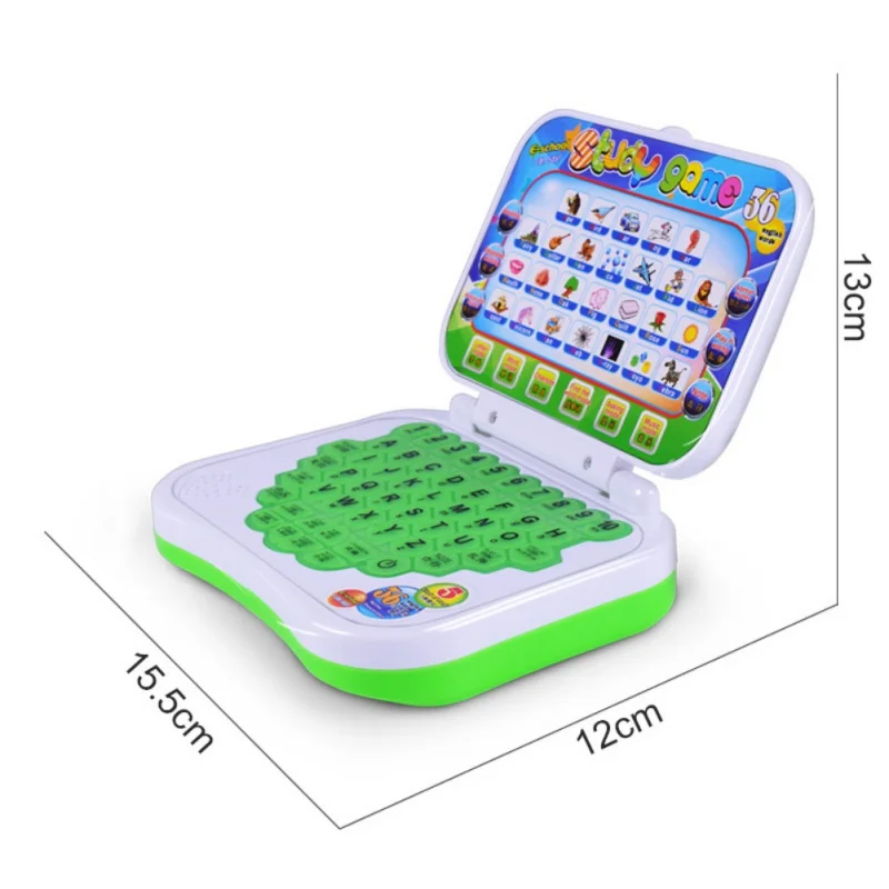 Toy Computer Laptop Tablet Baby Children Educational Learning Machine Toys Electronic Kids Study Game Random Colors 2019 | Игрушки и