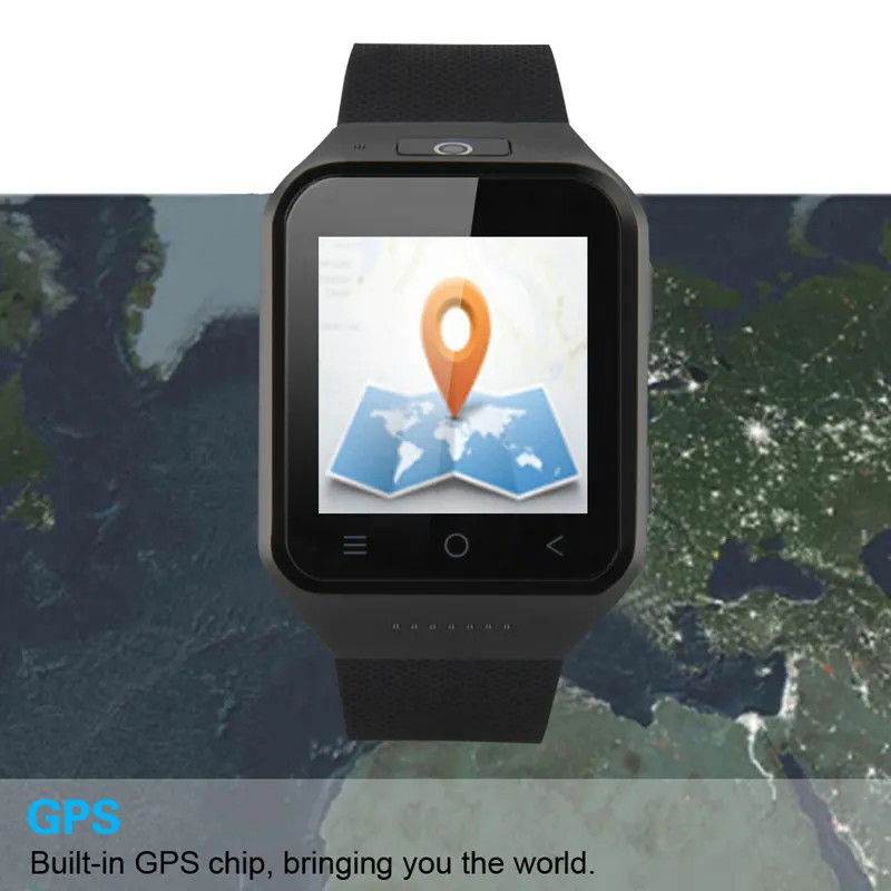Gps 3g сети Wi Fi S8 QW09 smartwatch Водонепроницаемый android Смарт часы телефон MTK6572