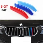 Передняя решетка радиатора для BMW 5 Series GT 5GT F07 528i 535i 550i Gran туризм, полоски для автоспорта, гриль M, эффективные наклейки