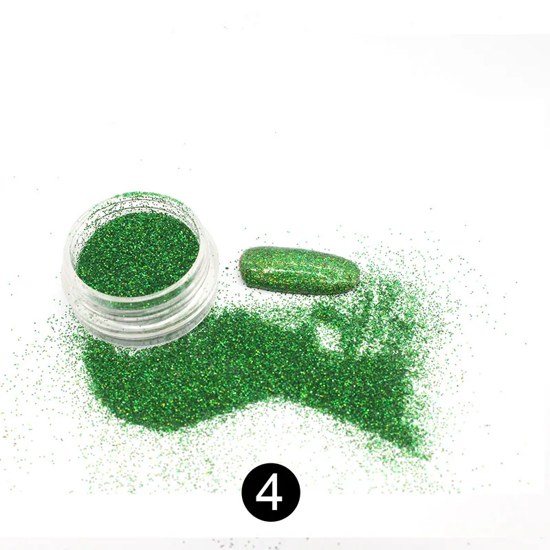 Набор для ногтевого дизайна порошок с пигментным блеском Чистка лица и тела тени