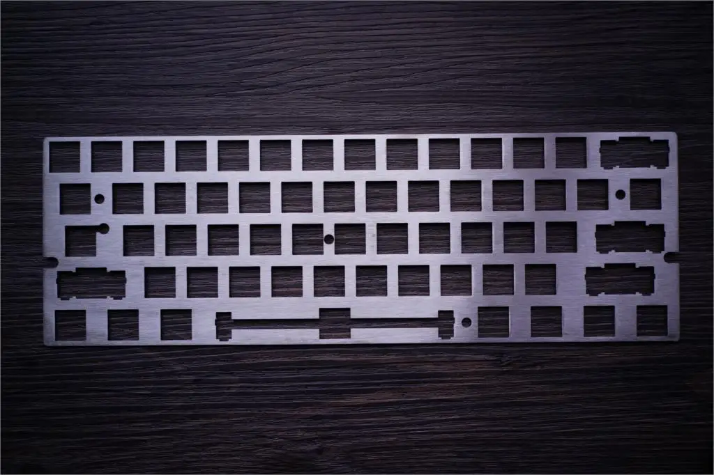 Позиционирующая пластина из нержавеющей стали RGB60 JM60 GH60 60% покерная спутниковая