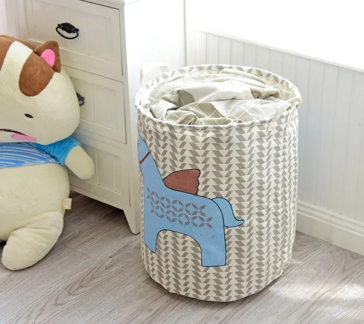 Корзина для белья, большая корзина для игрушек, корзина для мытья грязной одежды, корзины для хранения всякой всячины, коробка 40x50 см