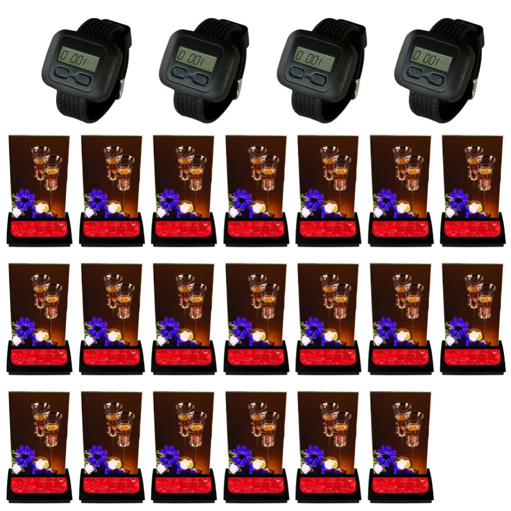 Беспроводная система вызова официанта SINGCALL технология для кофейни