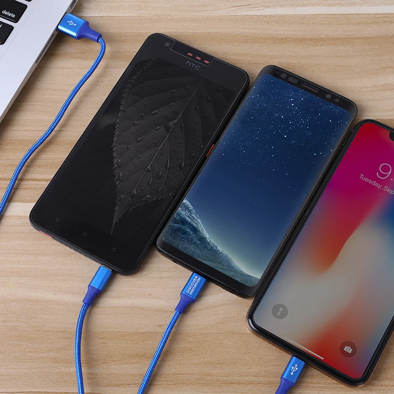 Кабель Nillkin usb 3 в 1 Micro + Type C для iPhone Xiaomi 9 Redmi note 7 Pro Huawei P30 Mate 20 зарядки Samsung|Кабели