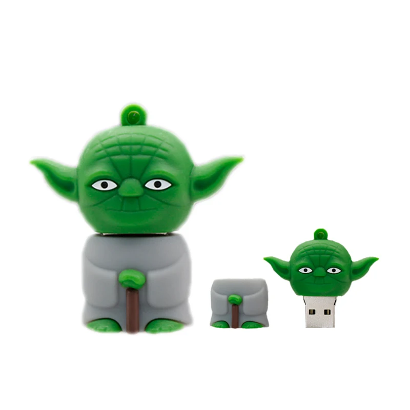 Amthin Флешка Yoda 4g 16g 32g Star Wars Master U диск usb флэш-накопитель 8g флешдрайвер