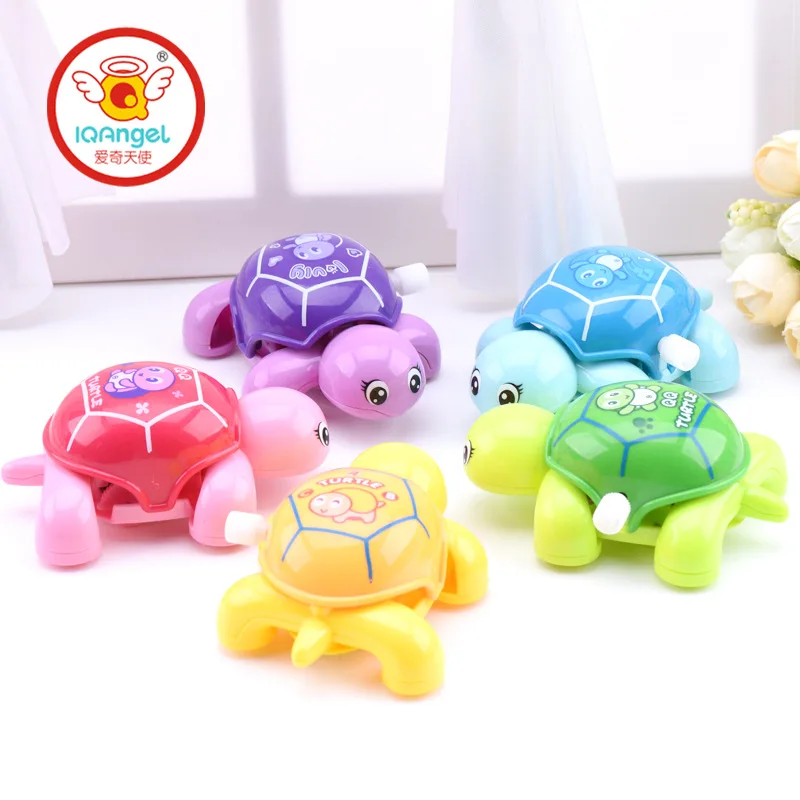 1Pcs Baby Tortoise Clockwork Toys Cartoon Animal Turtles Mini Crawling Wind Up Toy Educational Kids Classic For children | Игрушки и