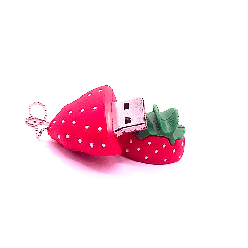 Милый флеш накопитель с клубничкой usb 2 0 32 ГБ 64 16 8 4 Гб|USB флэш-накопители| |
