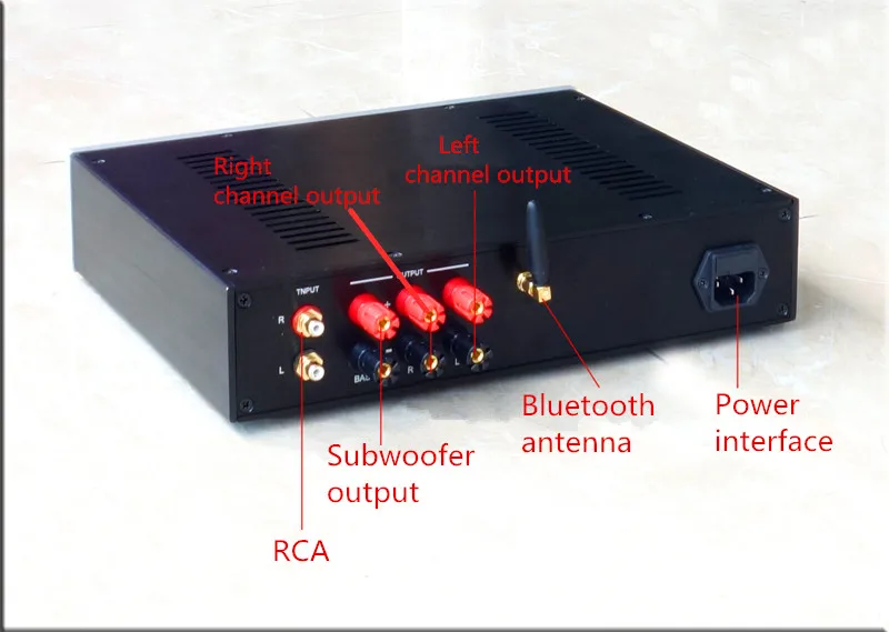 4 2 канальный усилитель сабвуфера BA1 Bluetooth 1 LM3886|Усилители мощности| |