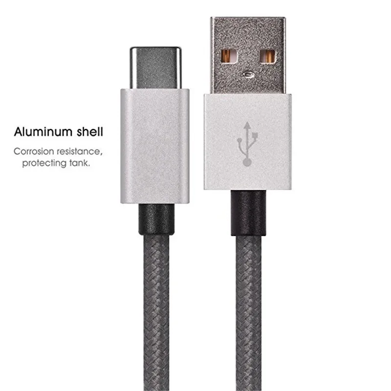 Нейлоновое Usb C Type usb 3 1 зарядное устройство для xiaomi A2 5X A1 MI 5 Oneplus 5t 6 samsung galaxy s9 s8 plus P20