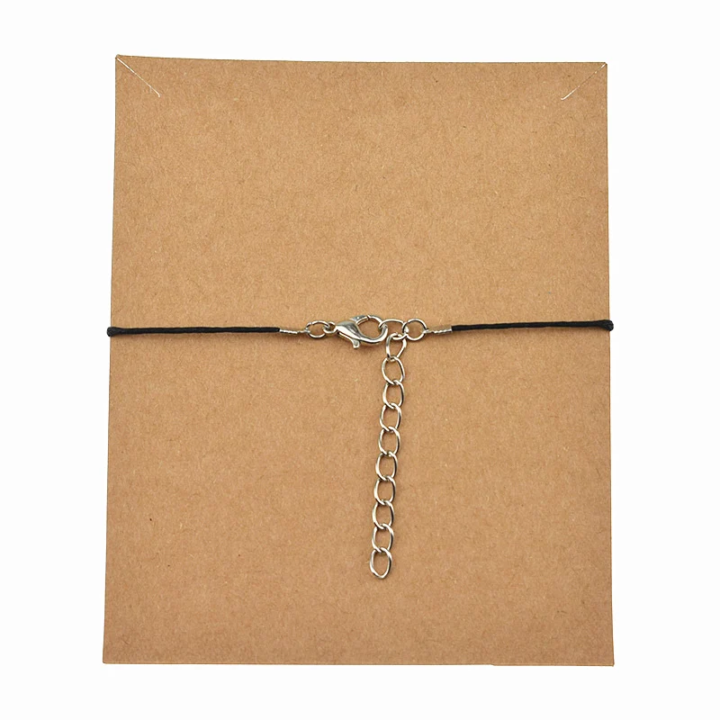 Женские браслеты с надписью Wish Love Card подарочные украшения в виде Юпитера урана
