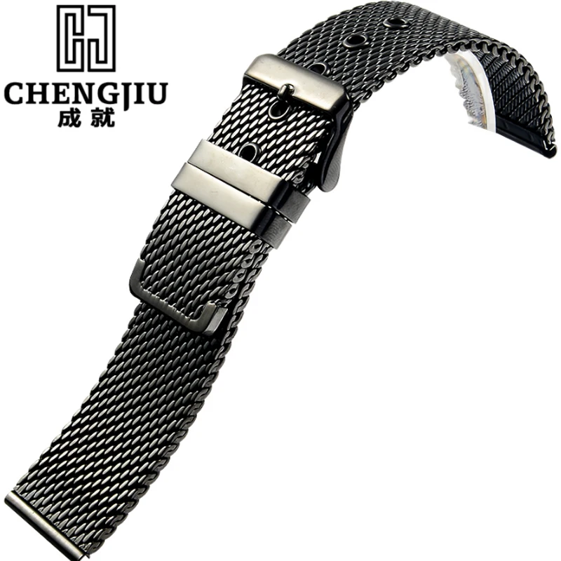 Ремешок для часов из нержавеющей стали с ремешком от danel Wellington IWC Milanese Mesh Браслеты