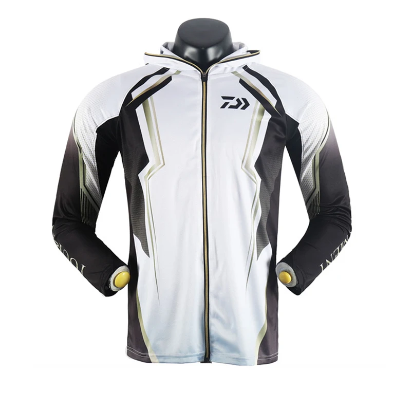 DAIWA Дава 2018 Рыбалка одежда летнее пальто с капюшоном ультратонкий длинным