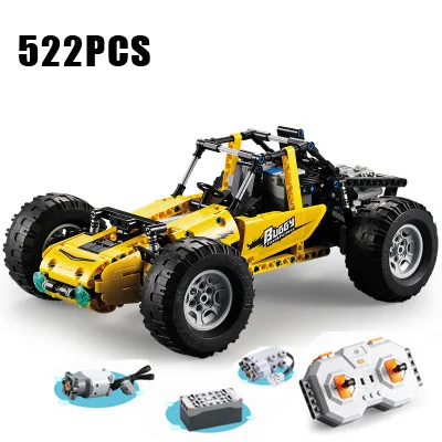 C51043 Buliding Блок RC Car Technic 1586 шт. CADA F1 и Bugatti Супер гоночный автомобиль функция электрической мощности для сбора - Цвет: C51043