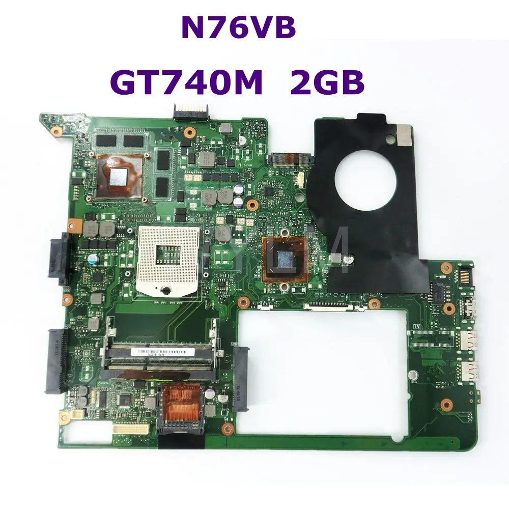 N76VB GT740M 2 Гб N14P GE OP A2 HM76 Чипсет материнская плата REV 0 для ASUS N76VM N76VJ N76VZ Материнская