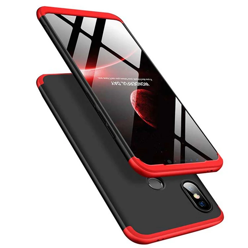 For Redmi S2 5 plus Note 5A prime 4X 4 X Luxury 360 Full Protection Case Xiaomi Mi A1 Mix 2 mi 8 SE 6 5sFundas | Мобильные телефоны