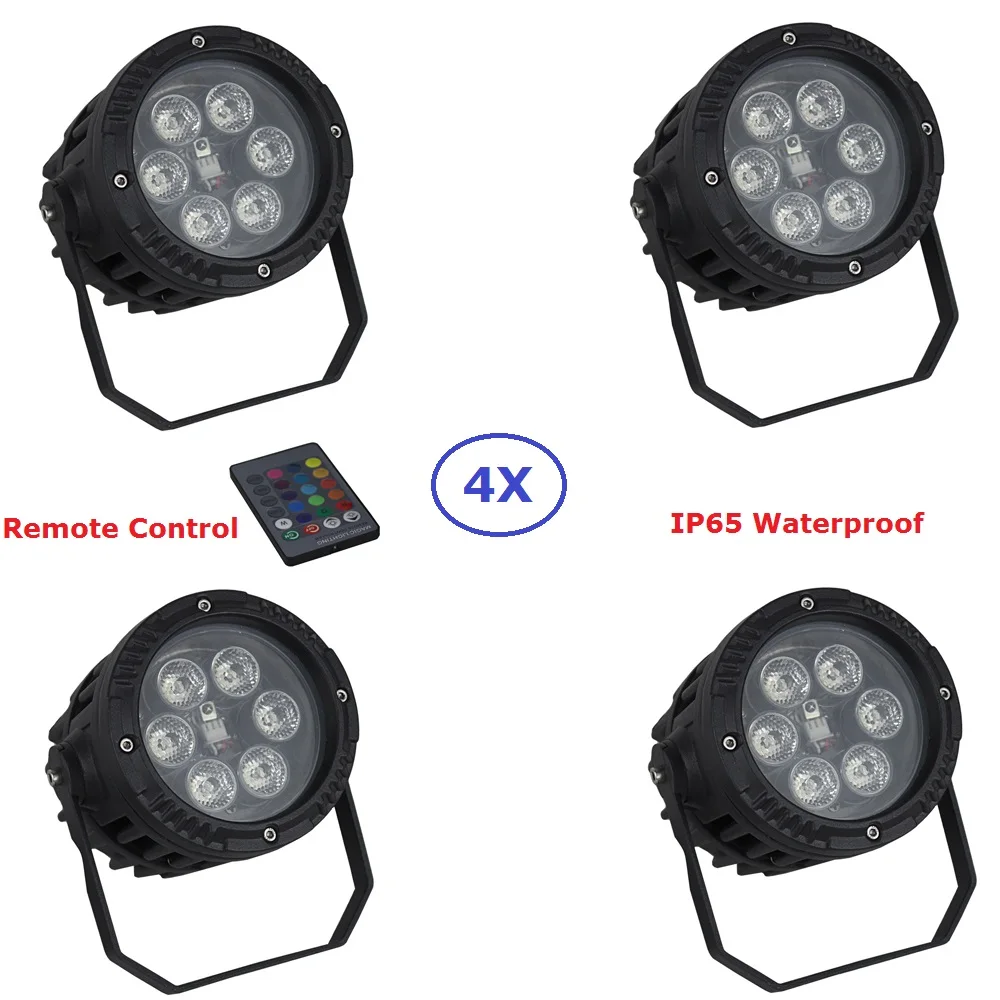 Сценический прожектор 6x3 Вт светодиодный RGB-прожектор DMX сценический эффект DMX512