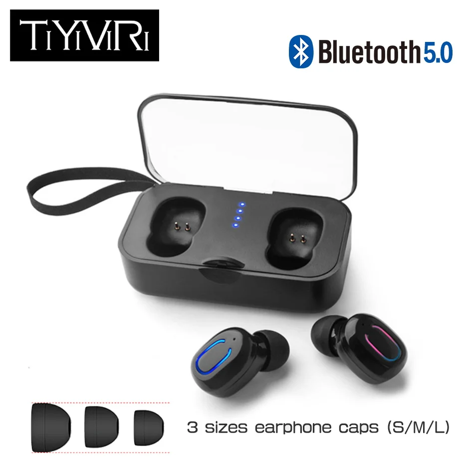 T18s TWS 5 0 беспроводные Bluetooth наушники спортивные Беспроводная гарнитура