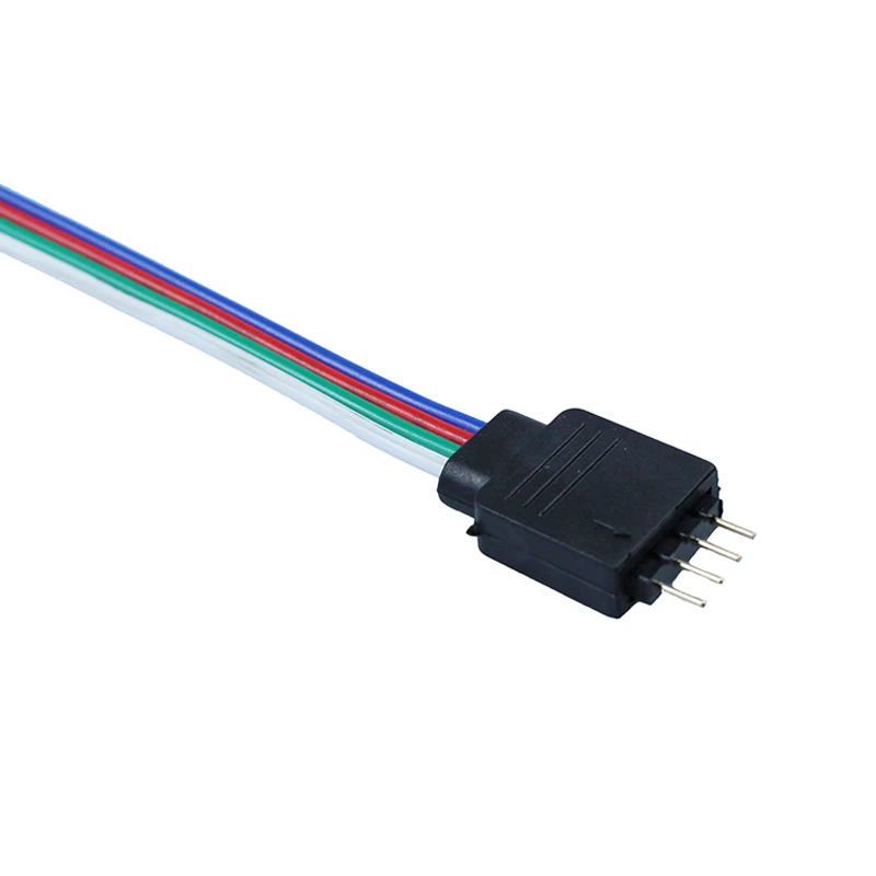 10 см 15 4 контактный разъем RGB для светодиодной ленты 3528/5050 RGB|rgb connector|rgb wire cablergb cable |