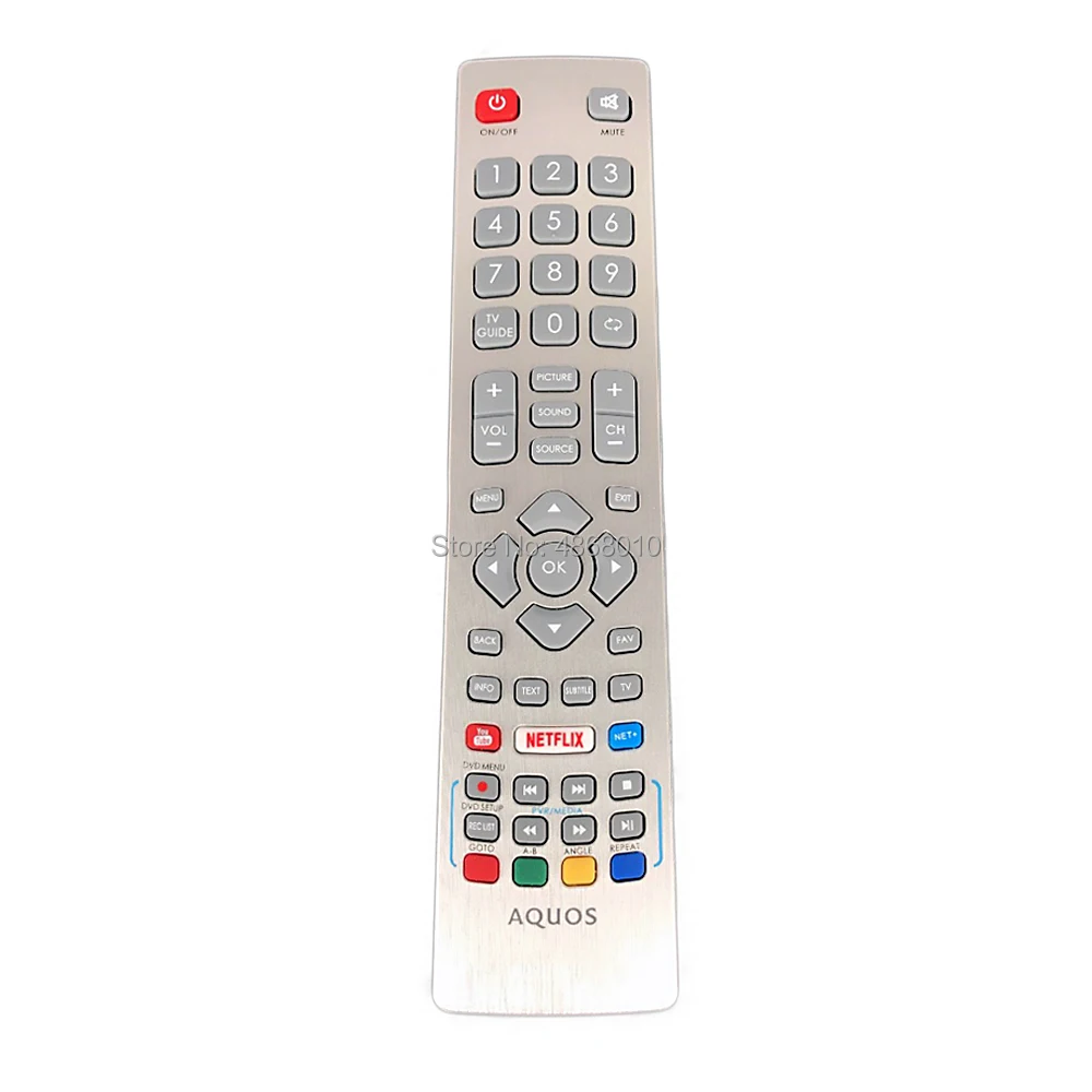 new original tv remote shwrmc0115 for sharp aquos smart led tv ir controle with netflix youtube 3d button fernbedienung free global shipping