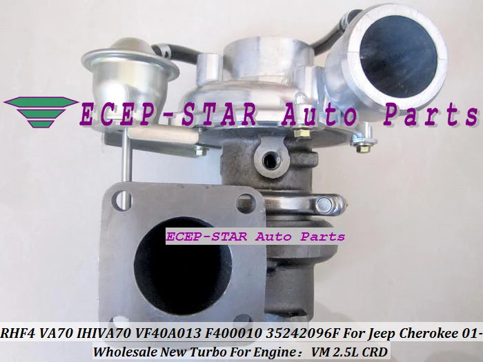 Бесплатная доставка RHF4 IHIVA70 F400010 VF40A013 35242096F VA70 турбинный Турбокомпрессор Для JEEP