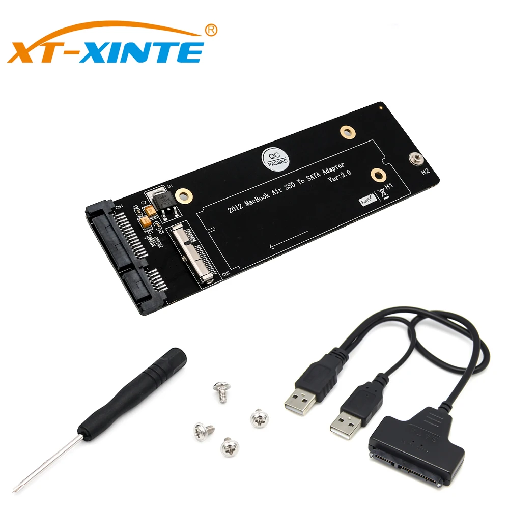 Адаптер USB 18 + 8 Pin SSD на SATA 2 5 дюйма карта адаптера для 2012 Macbook Air /Pro Retina конвертер с